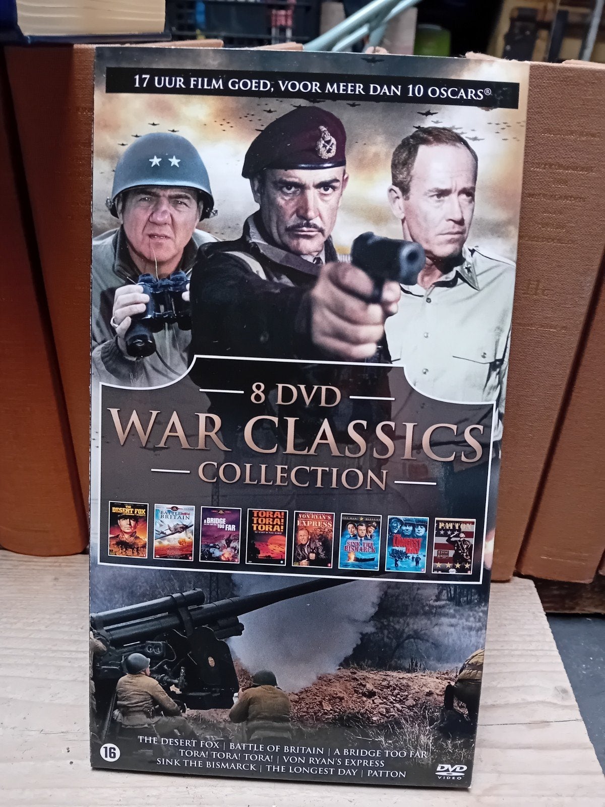 War Classics Collection - 8 DVD Boxset, Vanaf 16 jaar, Ophalen of Verzenden, Zo goed als nieuw, 1940 tot 1960