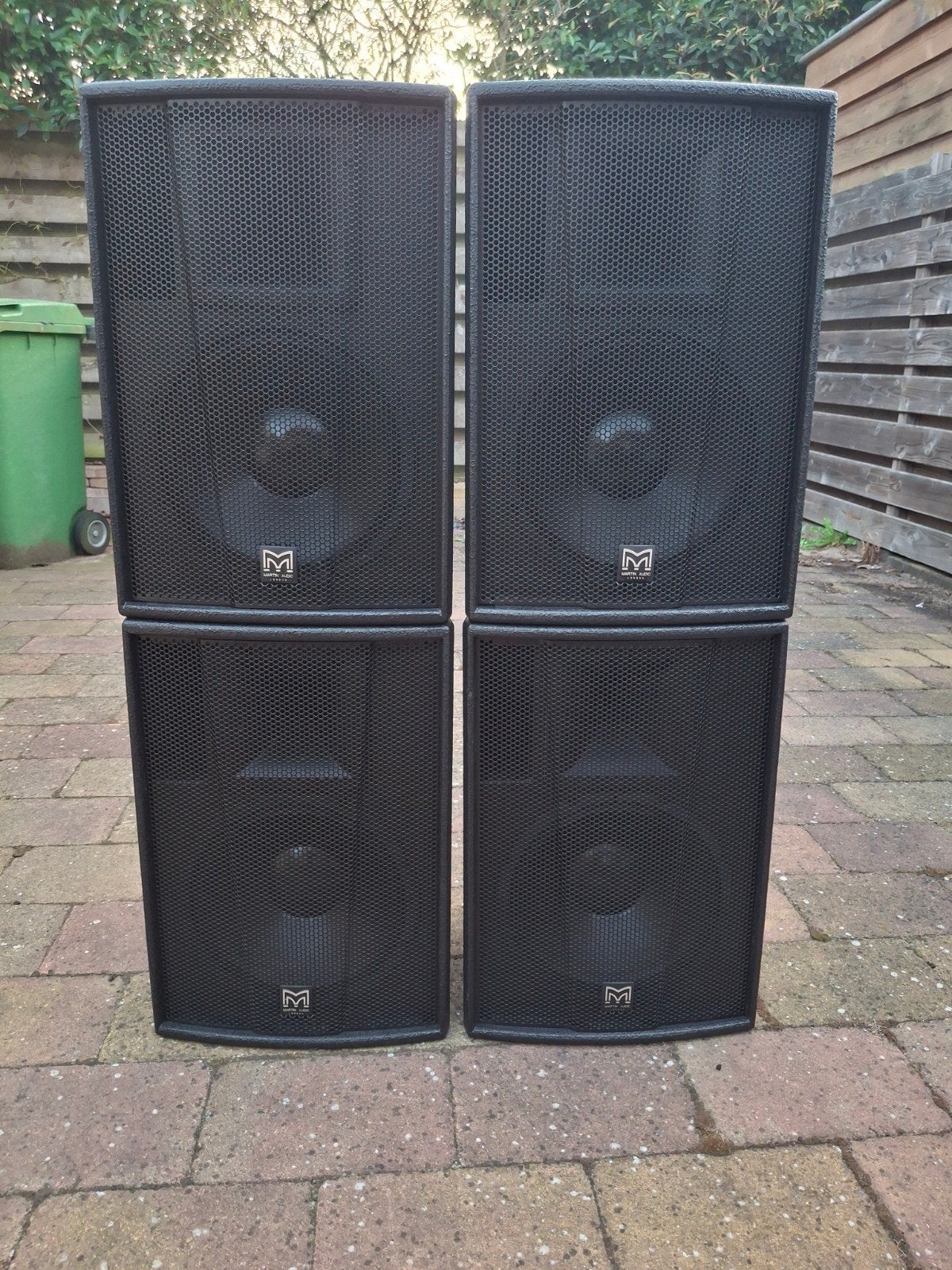 Te Koop 4x Martin Audio F12+, Speakerset, Zo goed als nieuw, Ophalen, 150 watt of meer