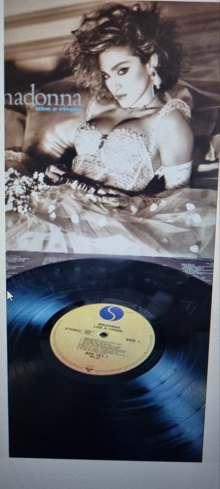 Madonna - Like a Virgin LP (1984), LP, Gebruikt, Pop, Originele persing