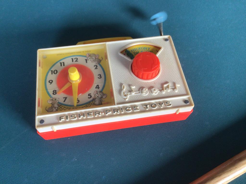 Speeldoosje van fisher price vintage, Ophalen, Gebruikt