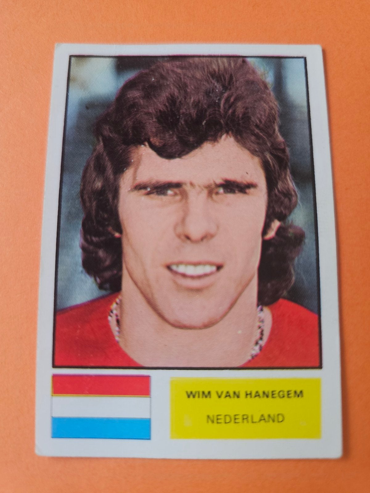 Wim van Hanegem, Verzamelen, Ophalen of Verzenden, Zo goed als nieuw, Buitenlandse clubs, Poster, Plaatje of Sticker