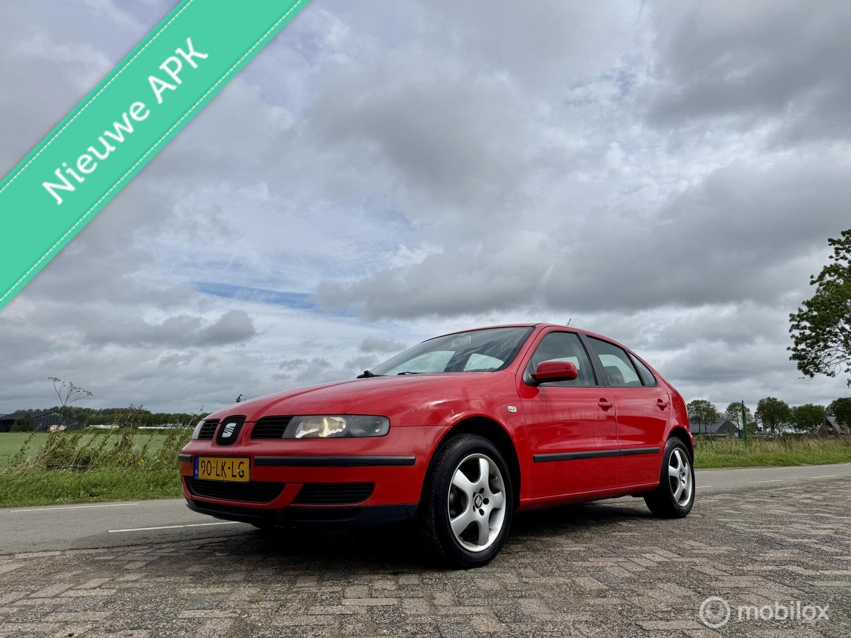 Seat Leon 1.6-16V Sport, BJ 2003, Airco, APK Nov 2027, NAP, Auto's, Voorwielaandrijving, Gebruikt, 4 cilinders, Leon