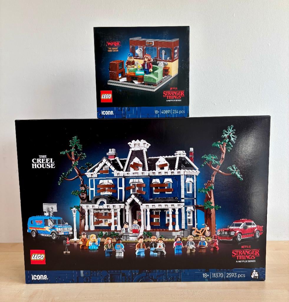 Lego 11370 Stranger Things: The Creel House + 40891 Nieuw!, Overige thema's, Nieuw, Ophalen of Verzenden, Complete set