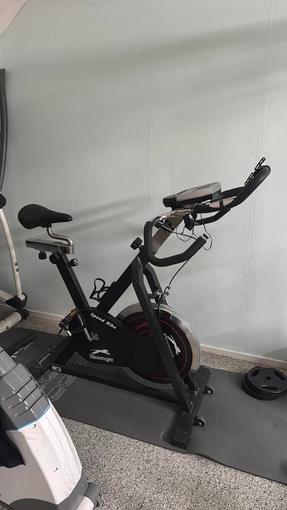 Spinnigfiets Slazenger, Ophalen, Gebruikt, Metaal, Spinningfiets