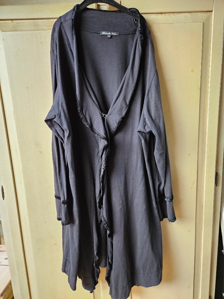 zwart vest, Ultimate Mik's, maat xl, Kleding | Dames, Verzenden, Zwart, Maat 46/48 (XL) of groter, Zo goed als nieuw