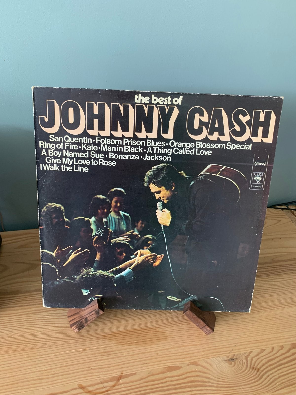 Johnny Cash - The Best Of Johnny Cash LP Vinyl, Ophalen of Verzenden, Gebruikt, 12 inch