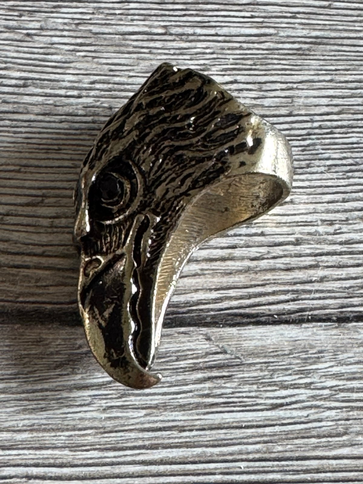 Adelaarskopring, Ophalen of Verzenden, Overige materialen