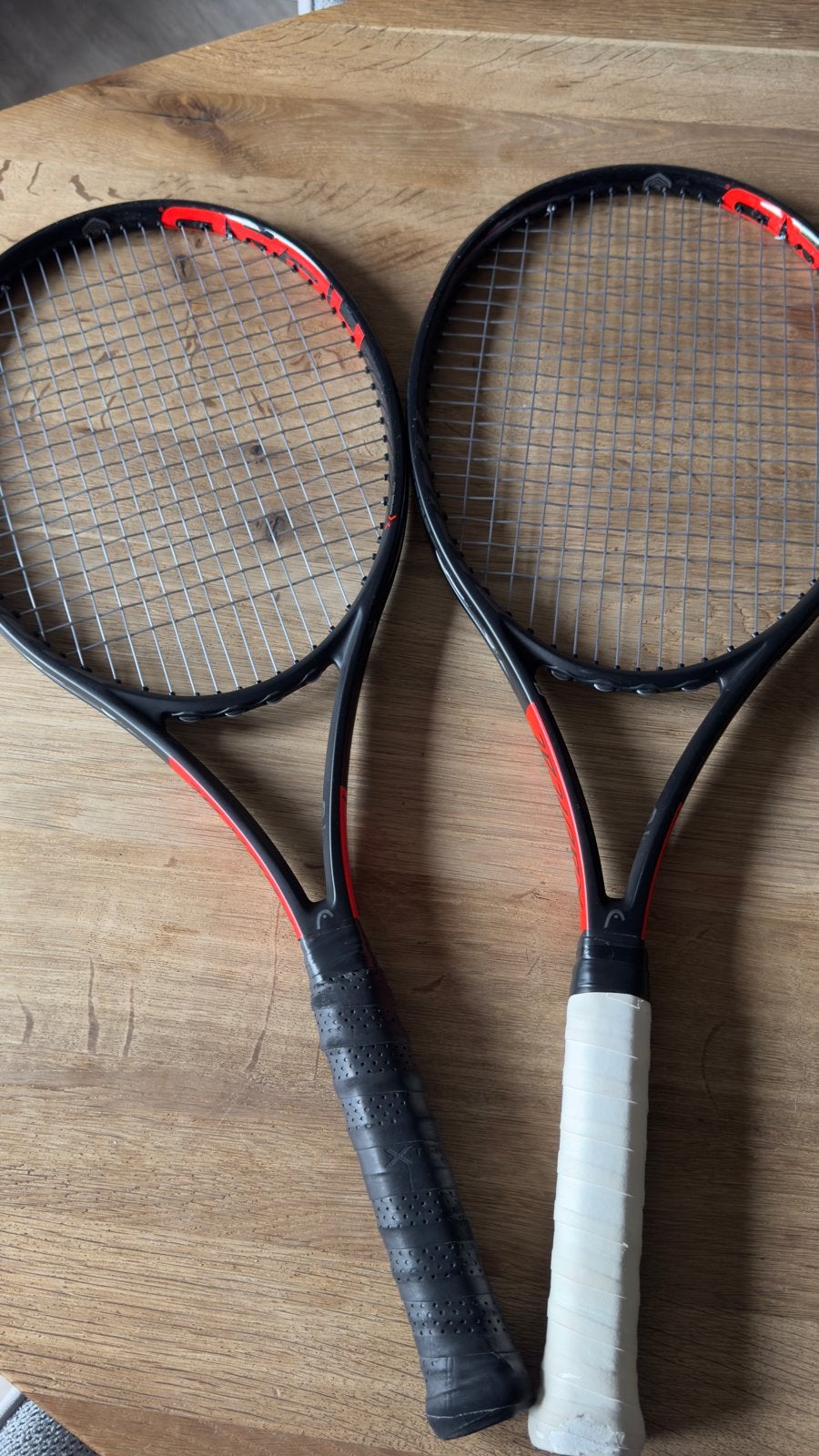 2x Head Radical tennisrackets, L2, Gebruikt, Ophalen of Verzenden, Head