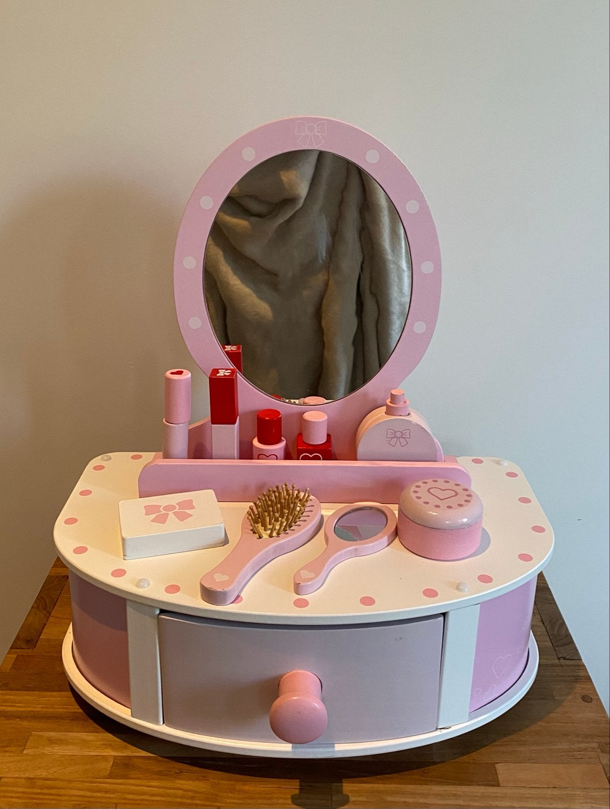 Playtive Houten Make-uptafel voor Meisjes (compleet), Ophalen, Gebruikt, Meubelstuk of Keukentje