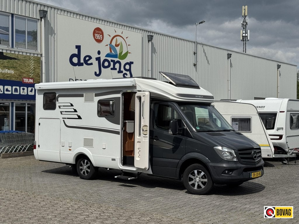 Hymer ML-T 580 - lengtebedden, Ringverwarming, Buitenlamp, Achteruitrijcamera, Tot en met 2