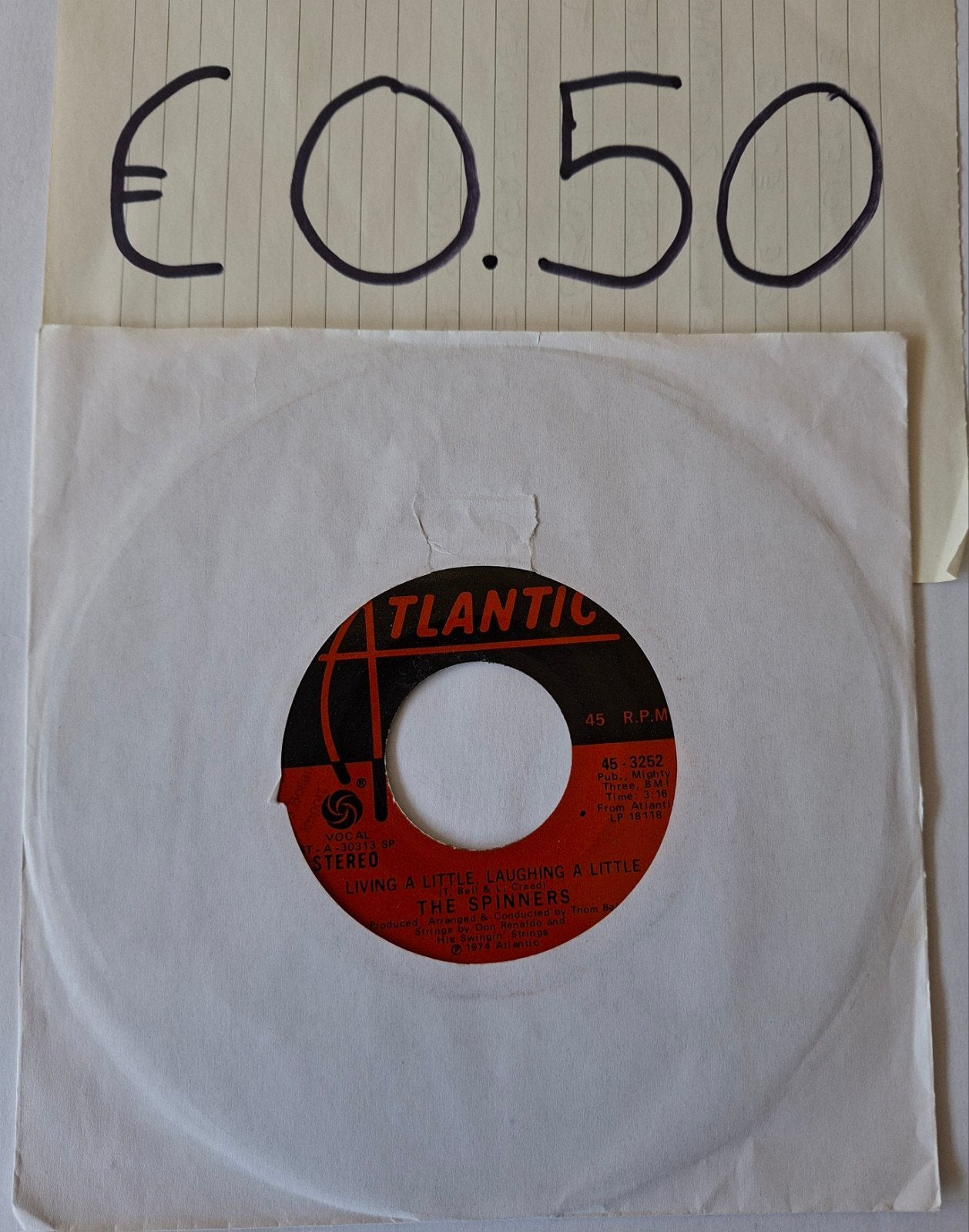 The Spinners, Ophalen of Verzenden, Gebruikt, 7 inch, Pop