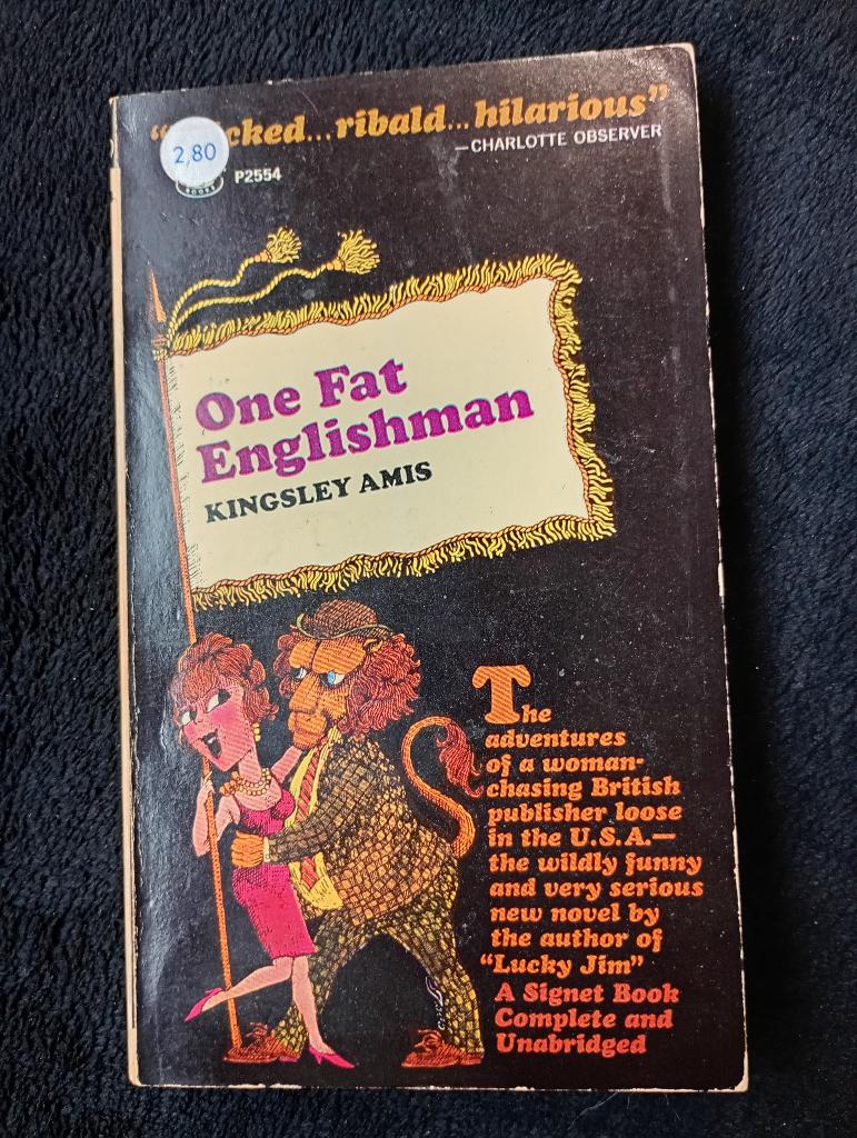 Kingsley Amis, One Fat Englishman, Boeken, Ophalen of Verzenden, Gelezen