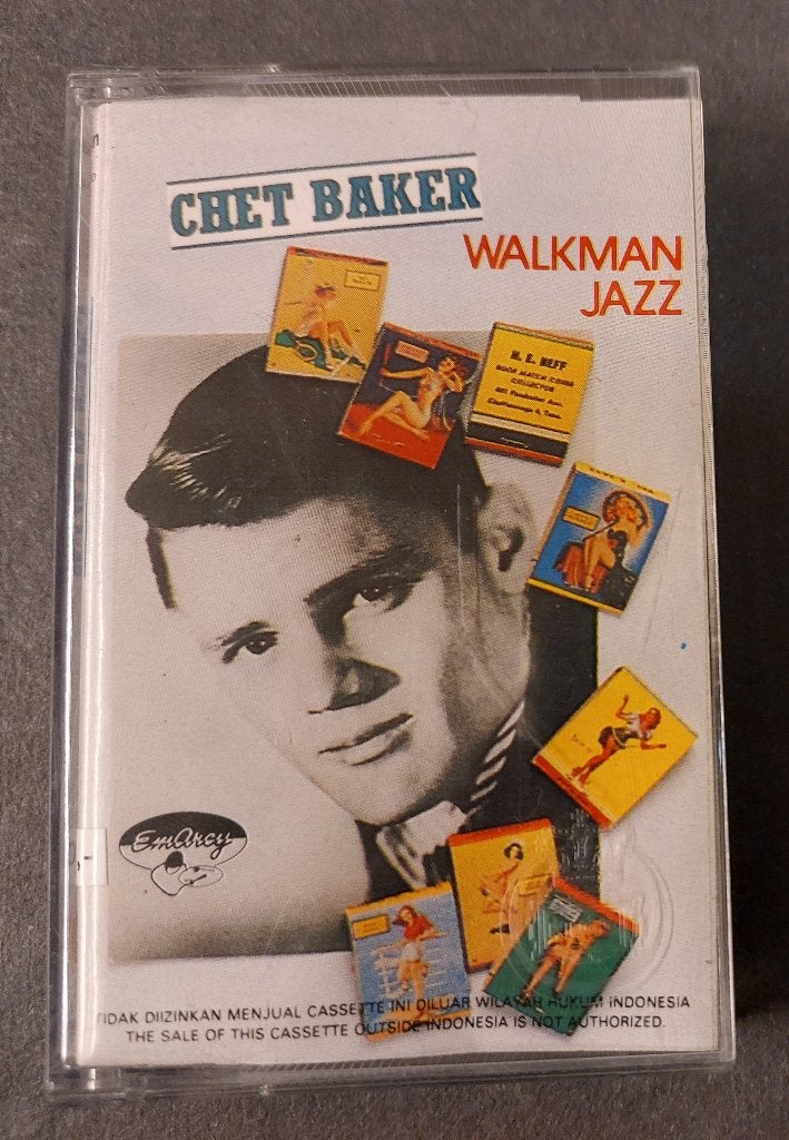 Chet Baker CASSETTE Walkman Jazz Indonesie Zeldzaam, Gebruikt, Verzenden, 1 bandje, NvT