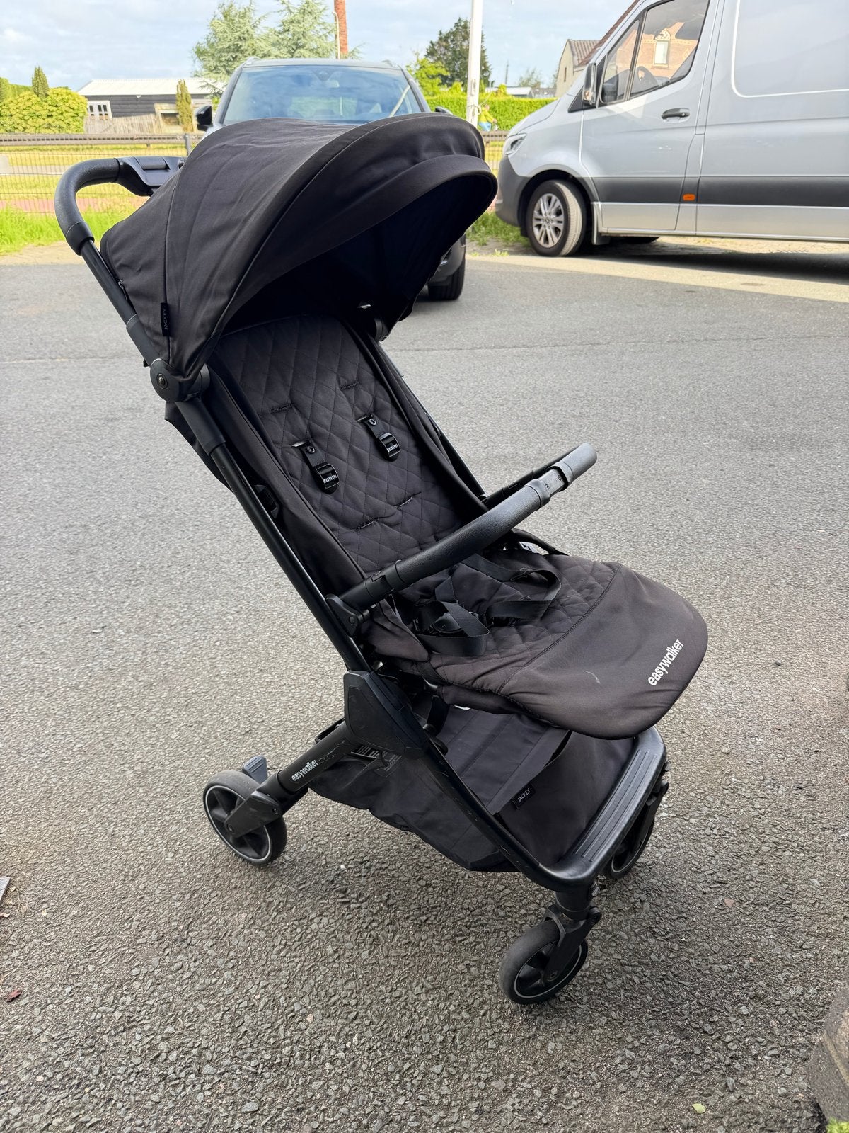 Easywalker buggy - Compact en comfortabel, Kinderen en Baby's, Buggy's, Ophalen of Verzenden, Gebruikt, Overige merken, Zonnekap