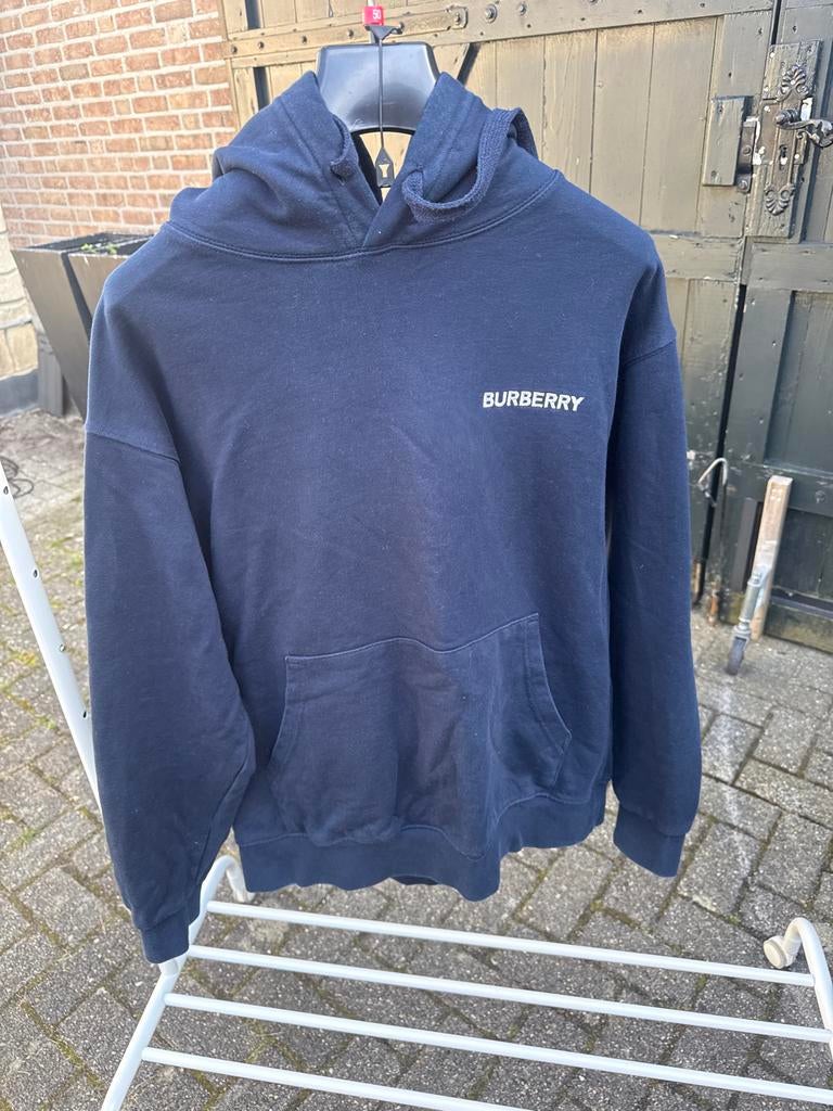 Burberry Hoodie maat M, Ophalen of Verzenden, Gedragen, Maat 48/50 (M), Blauw