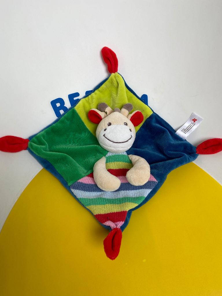 430 nicotoy doek doekje giraffe, Ophalen of Verzenden, Zo goed als nieuw, Overige typen