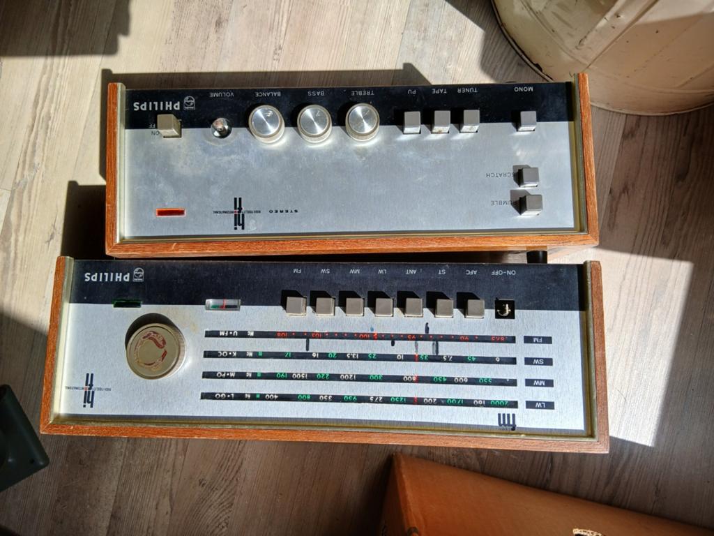 Vintage Philips Hifi setje, Ophalen of Verzenden