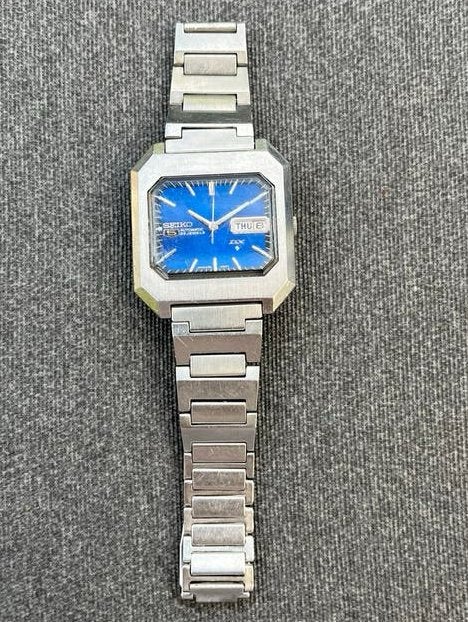 Seiko 5 Automatic 23 Jewels DX - Vintage Herenhorloge, Sieraden, Tassen en Uiterlijk, Horloges | Heren, Ophalen, Gebruikt, Staal