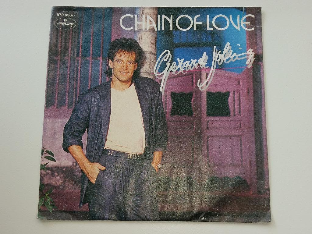 Gerard Joling - Chain Of Love, Cd's en Dvd's, Vinyl Singles, 7 inch, Single, Ophalen of Verzenden, Zo goed als nieuw
