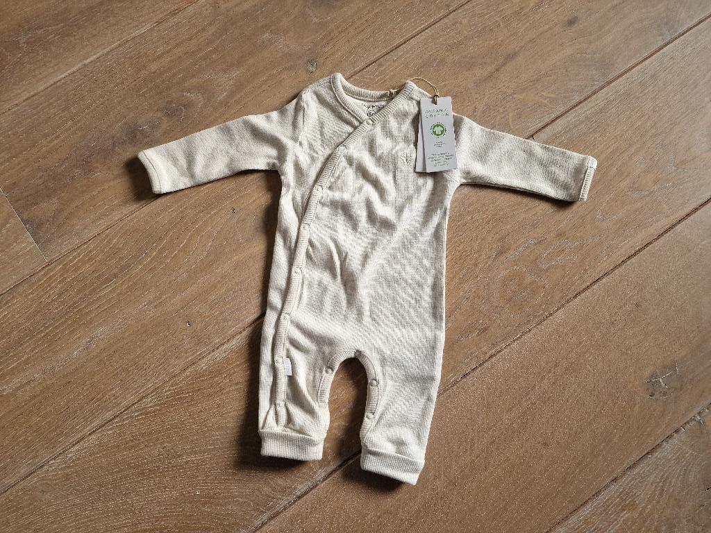 Noppies boxpakje U Playsuit LS Rib Nevis Oatmeal- nieuw mt50, Jongetje of Meisje, Nieuw, Ophalen of Verzenden, Pakje