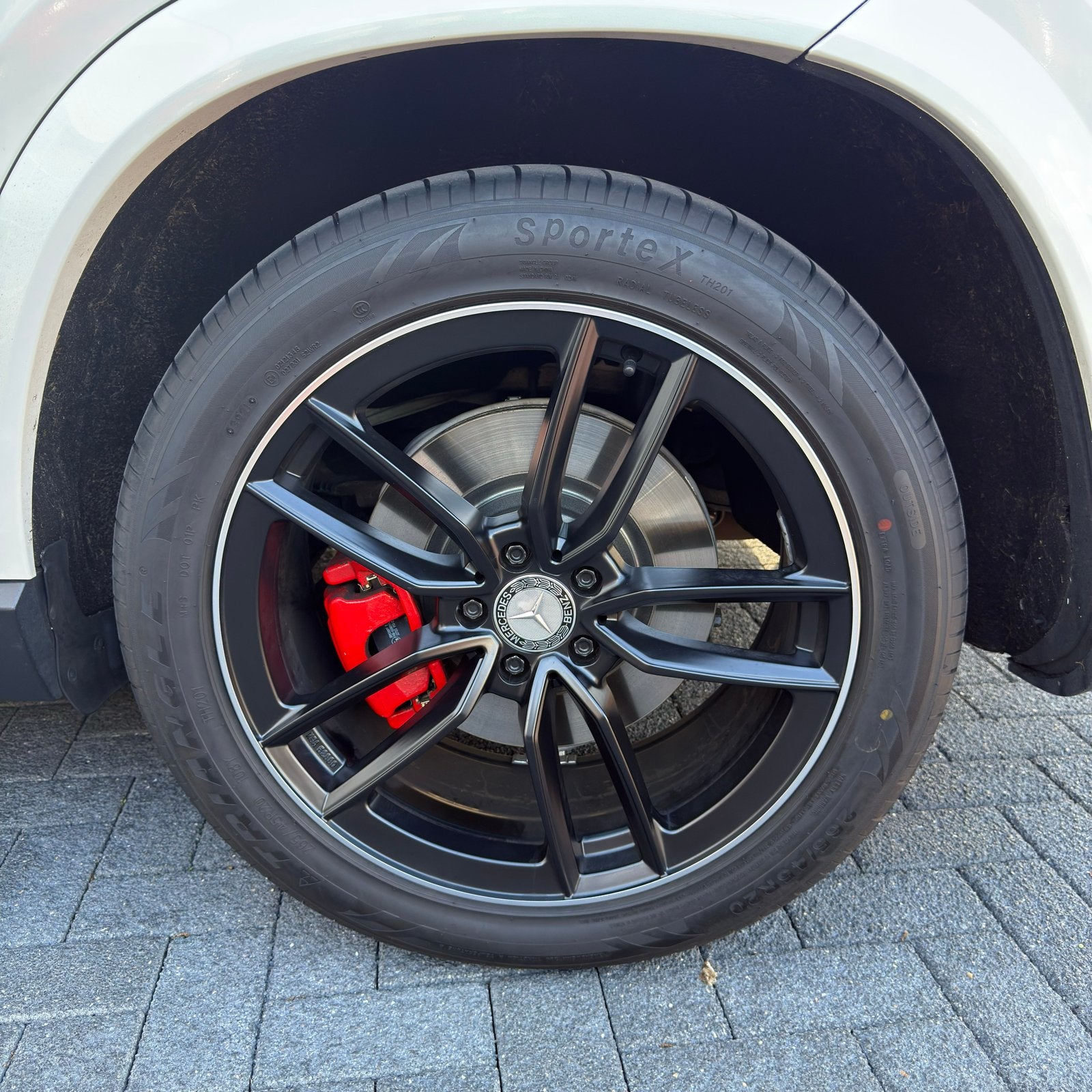 Nieuwe Mercedes AMG 20 inch velgen met zomerbanden GLE ML, Ophalen, 265 mm, Banden en Velgen, Nieuw
