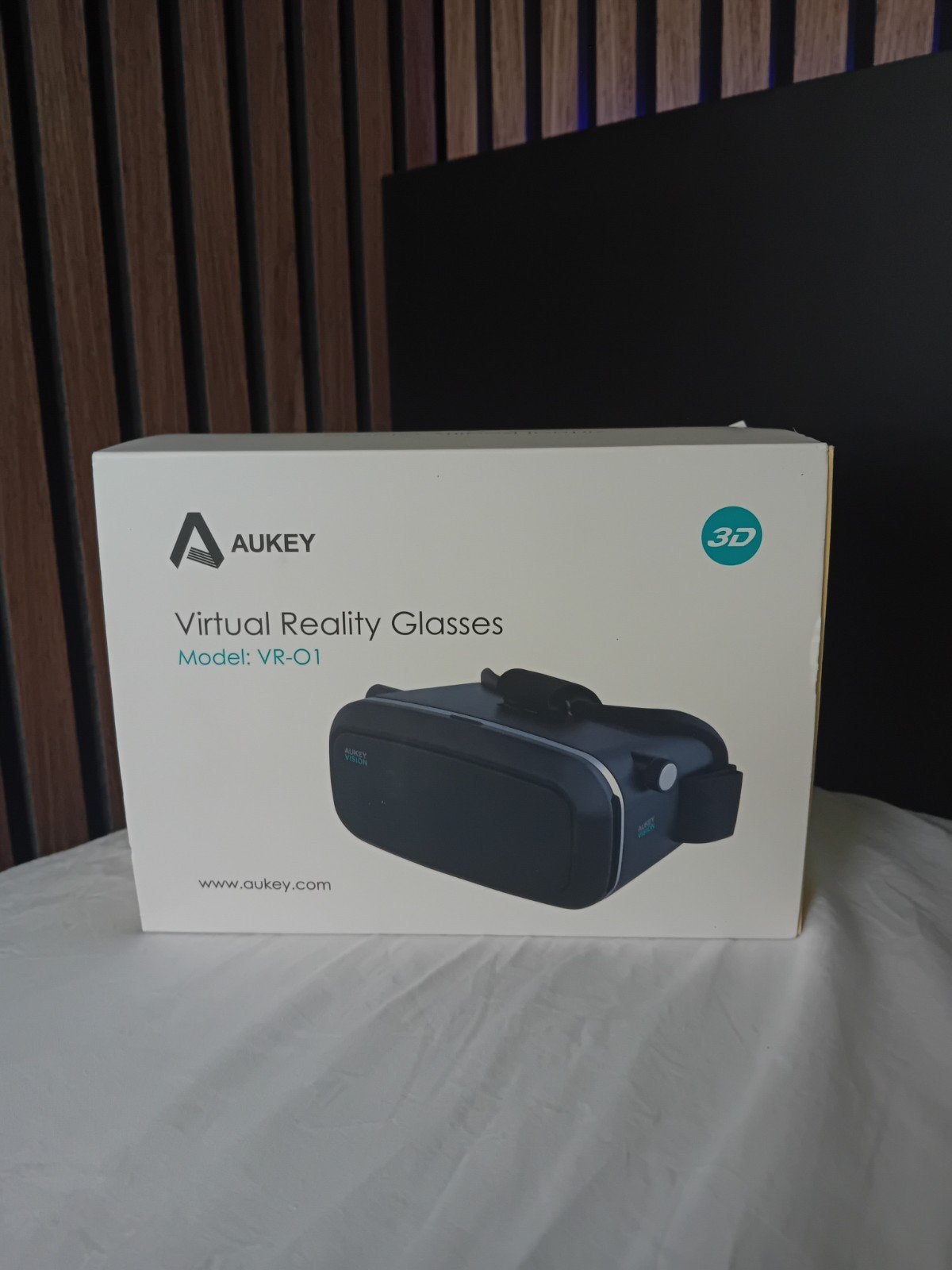 Aukey VR Bril, Ophalen of Verzenden, Zo goed als nieuw, VR-bril, Telefoon