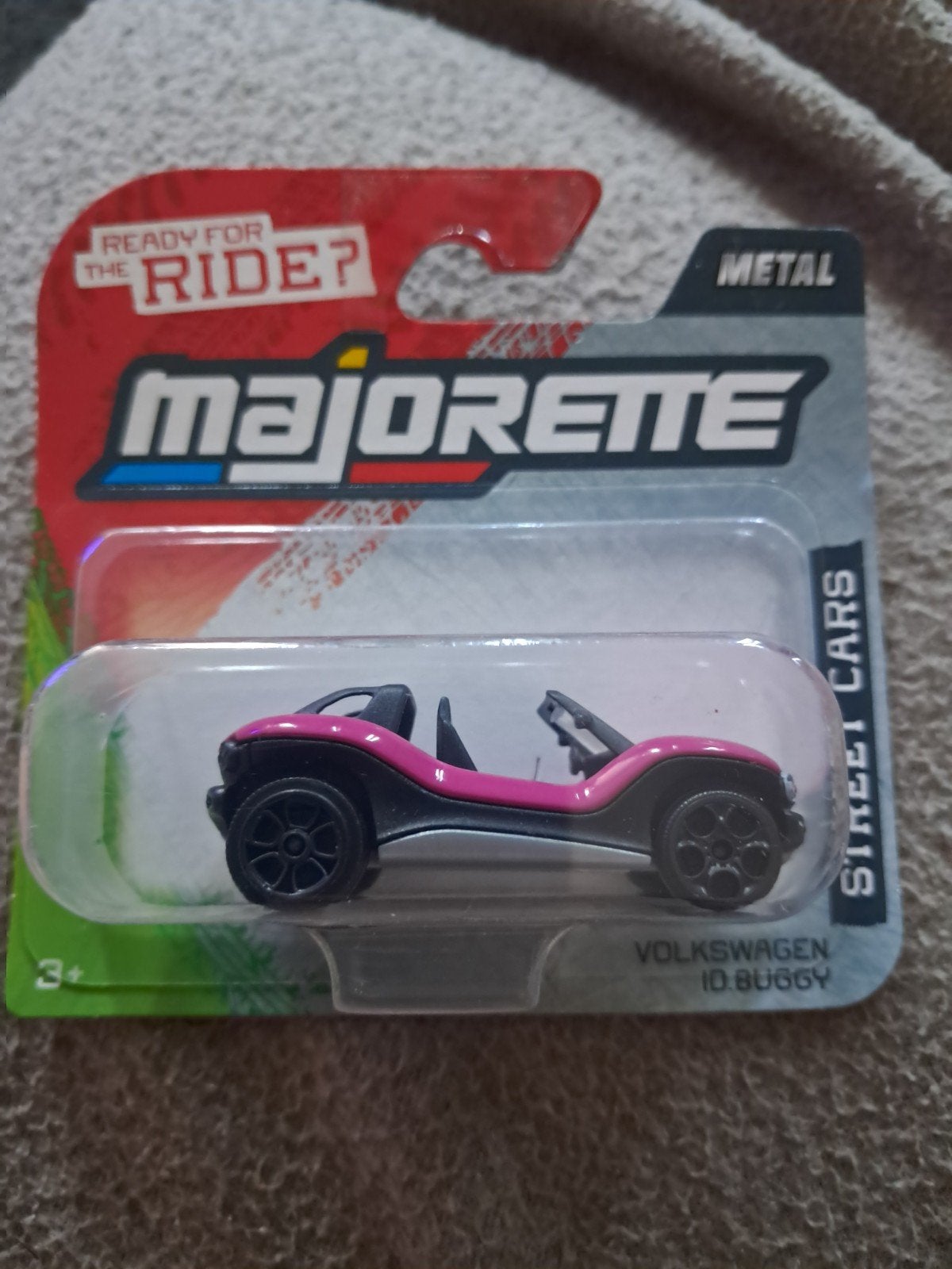 Majorette Volkswagen ID.Buggy paars nieuw in verpakking, Hobby en Vrije tijd, Modelauto's | Overige schalen, Ophalen of Verzenden