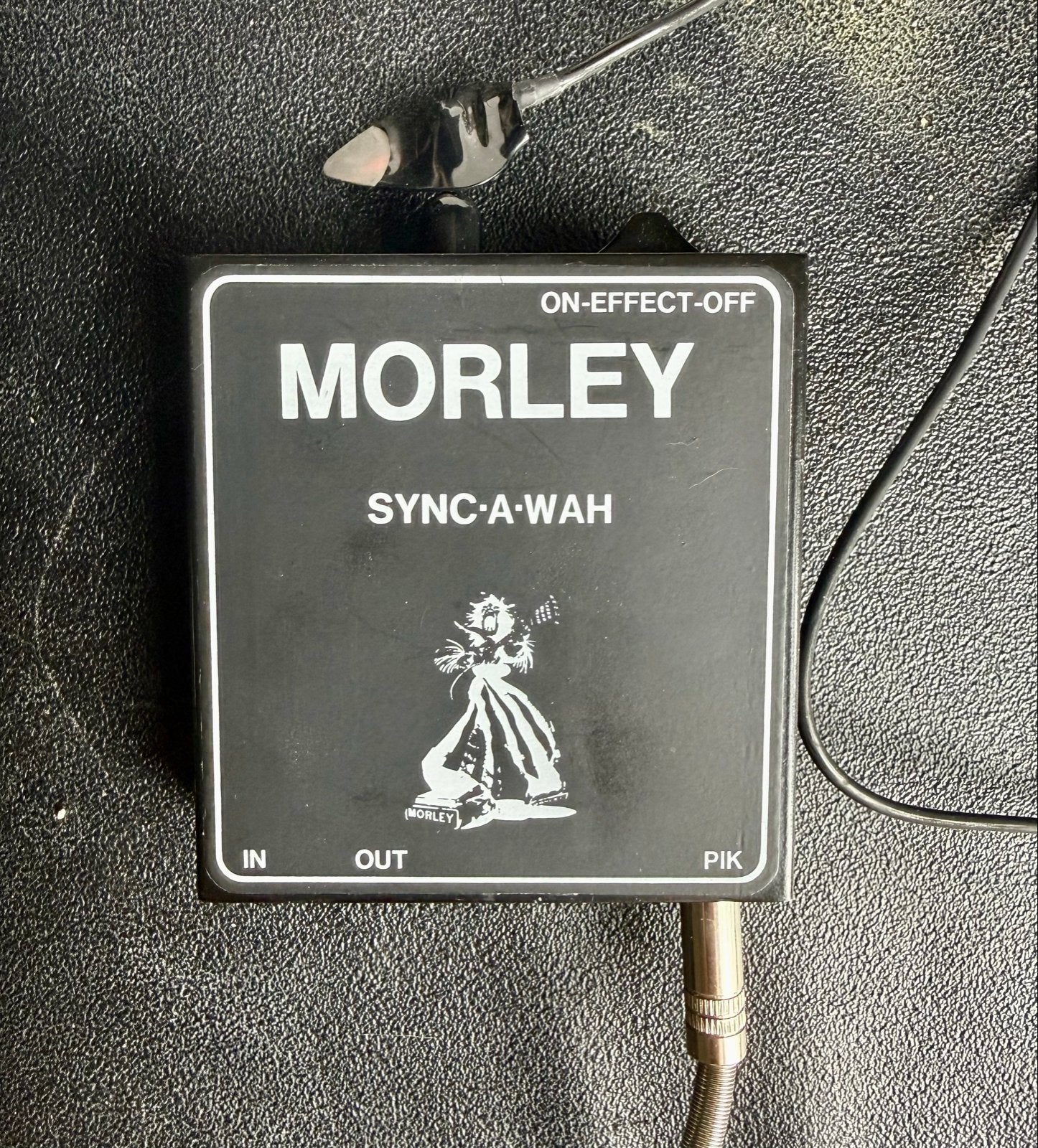 Morley Sync-A-Wah Wah-pedaal, Muziek en Instrumenten, Effecten, Ophalen of Verzenden, Gebruikt, Wah Wah