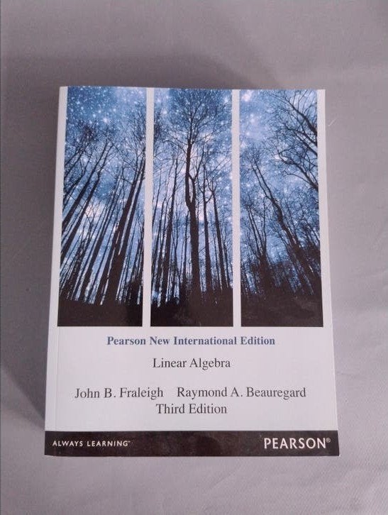 Linear Algebra - Pearson New International Edition, Boeken, Nieuw, Ophalen of Verzenden, WO, John B. Fraleigh, Raymond A. Beauregard