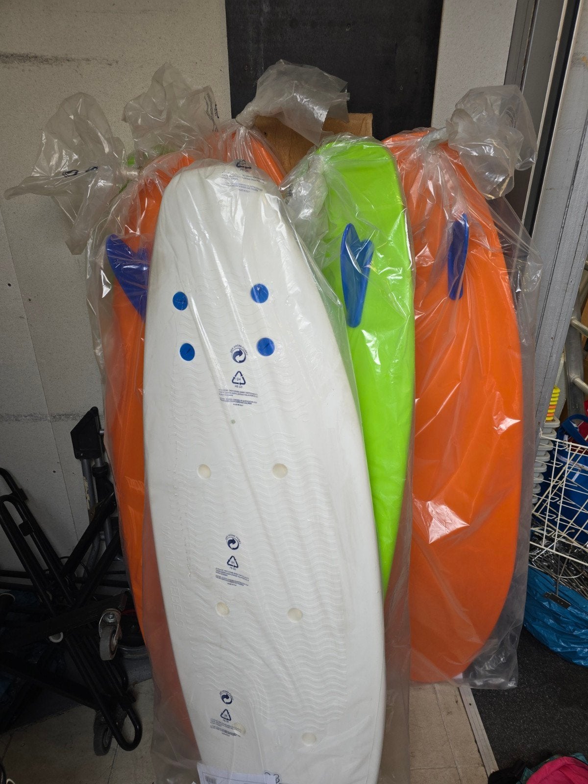 Waikiki Rebels Softtop Surfboard 160cm Kunststof, Watersport en Boten, Ophalen of Verzenden, Nieuw