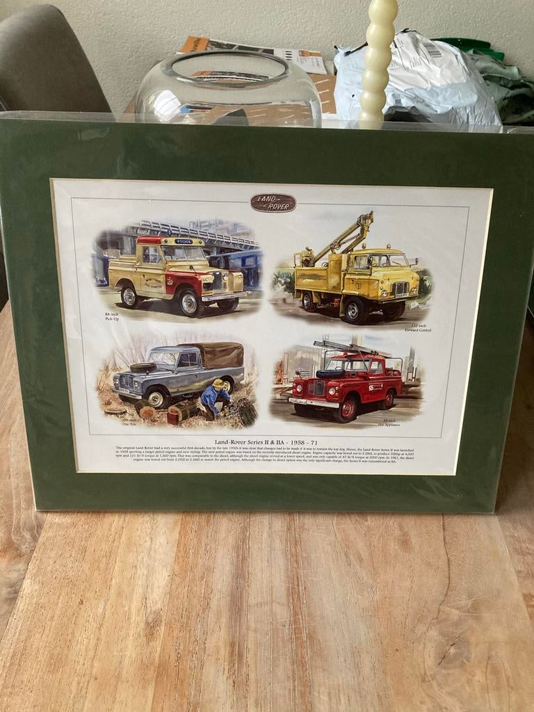 Land Rover Series II & IIA - 1958-71 Print, Verzenden, Zo goed als nieuw, Auto's