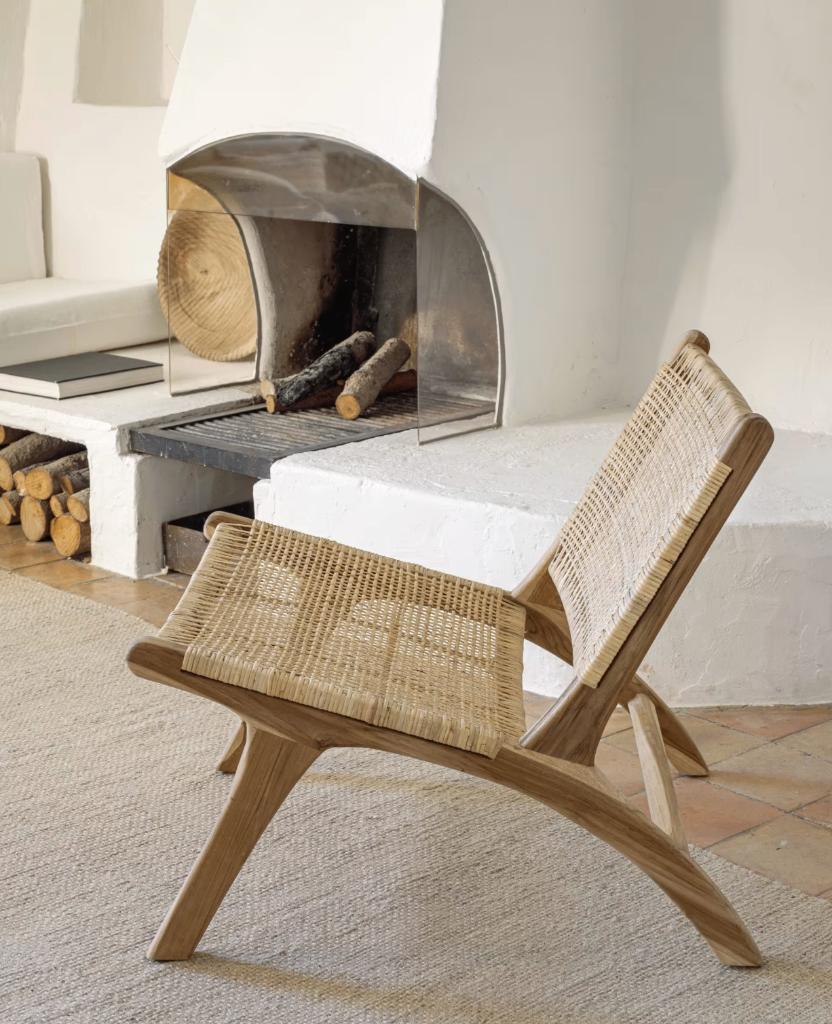 Stoel van Kava Home: Nieuw!, Huis en Inrichting, Stoelen, Ophalen, Bruin, Nieuw, Hout