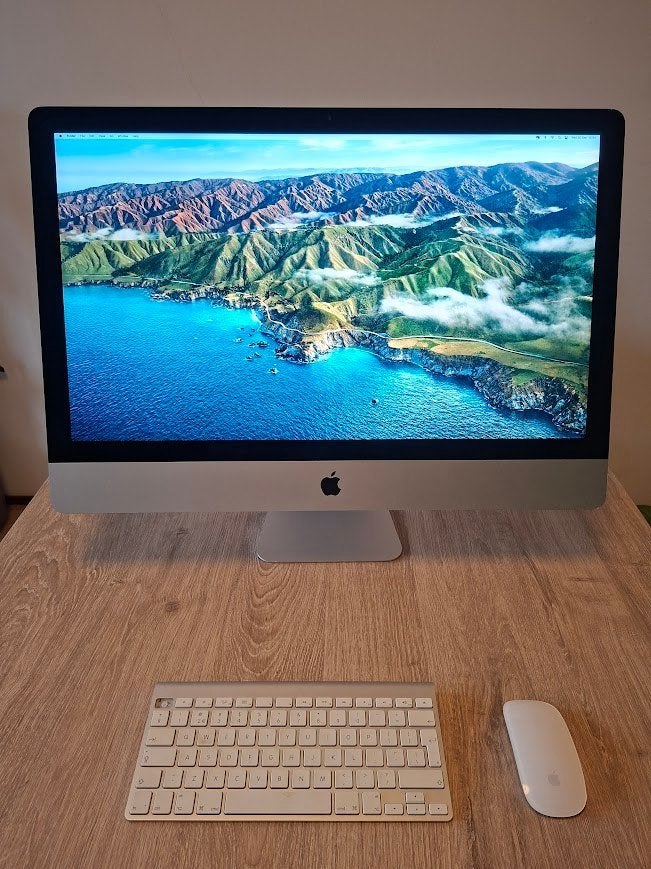iMac Retina 5K 27" incl. Apple Keyboard & Magic Mouse, Ophalen, SSD, IMac, Zo goed als nieuw