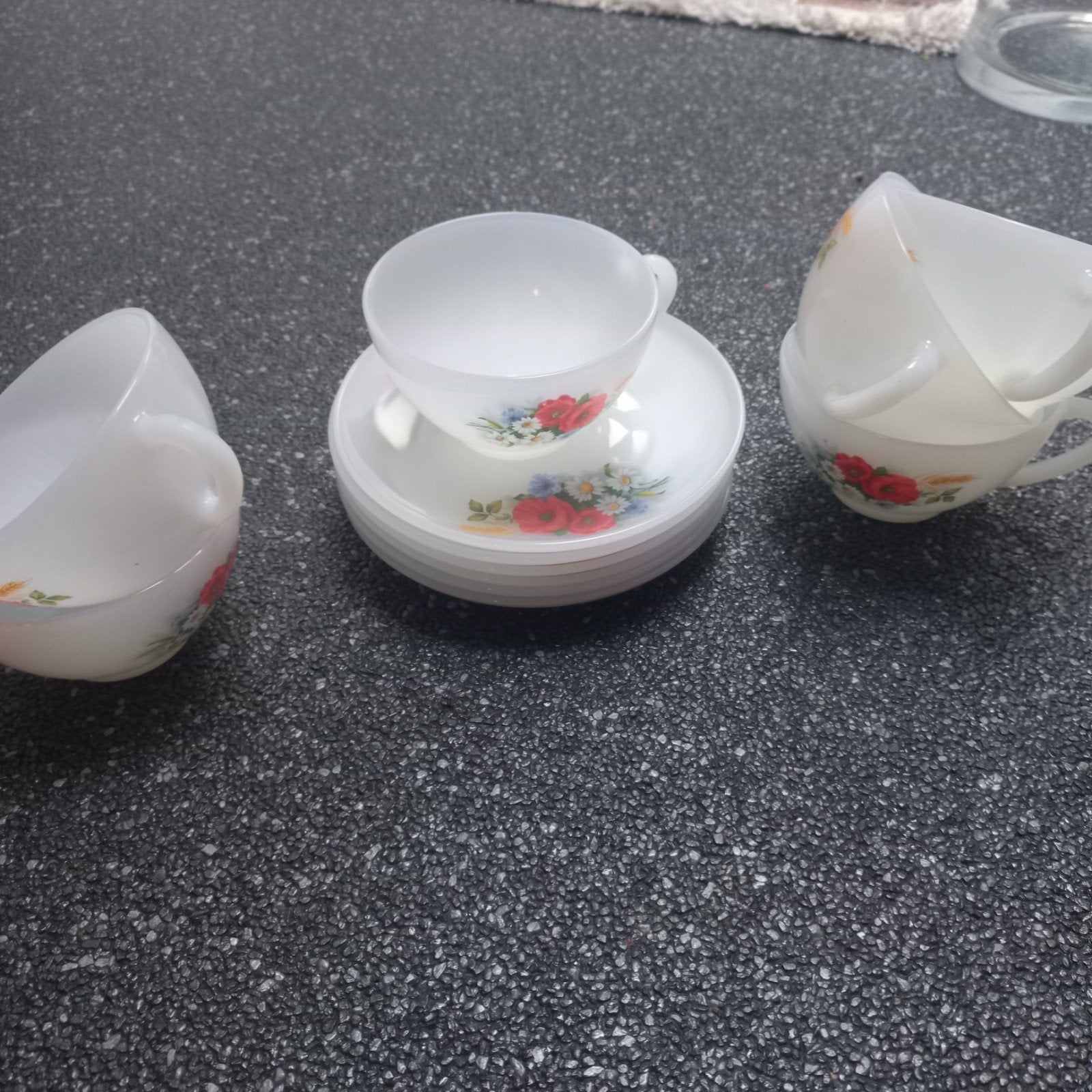 6 kop en schotel, Ophalen of Verzenden
