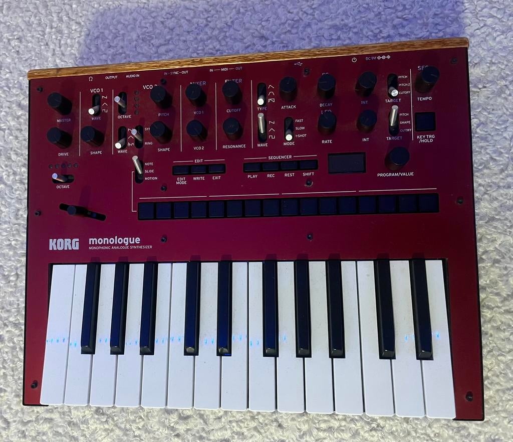Korg Monologue te koop, Muziek en Instrumenten, Synthesizers, Ophalen of Verzenden, Zo goed als nieuw, Overige aantallen, Korg