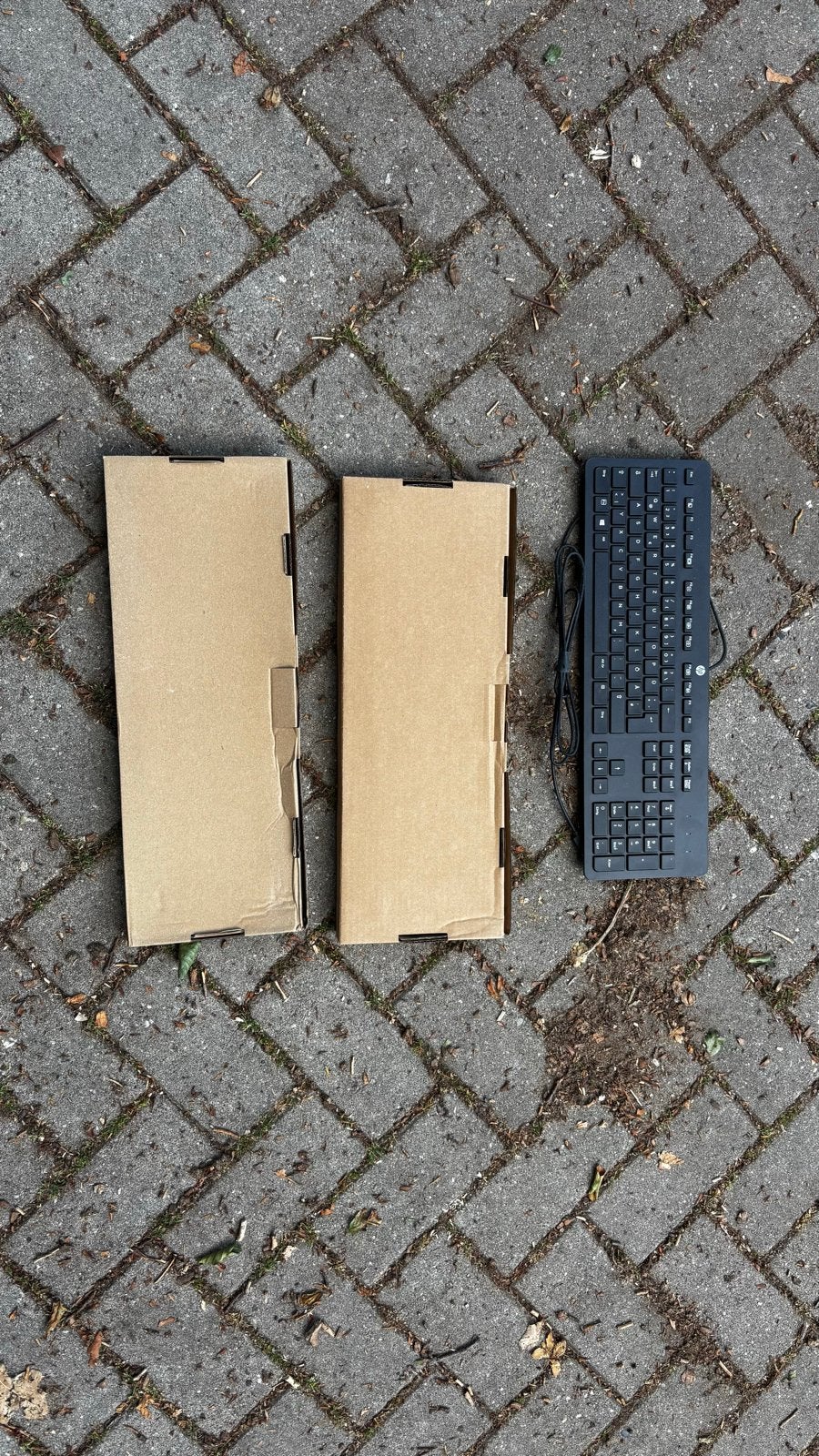 HP Bedraad Toetsenbord - Qwerty - Zo goed als nieuw, Ophalen of Verzenden, Zo goed als nieuw, Qwerty, Numeriek gedeelte