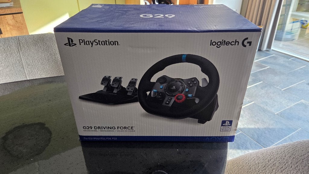 Logitech G29 Racestuur, Spelcomputers en Games, Ophalen, Zo goed als nieuw, Stuur of Pedalen, PlayStation 3