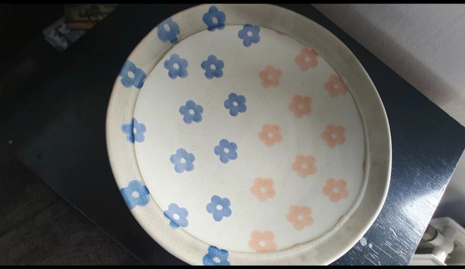 Portugese handbeschilderde schaal van Olarte, 30 cm, Ophalen of Verzenden