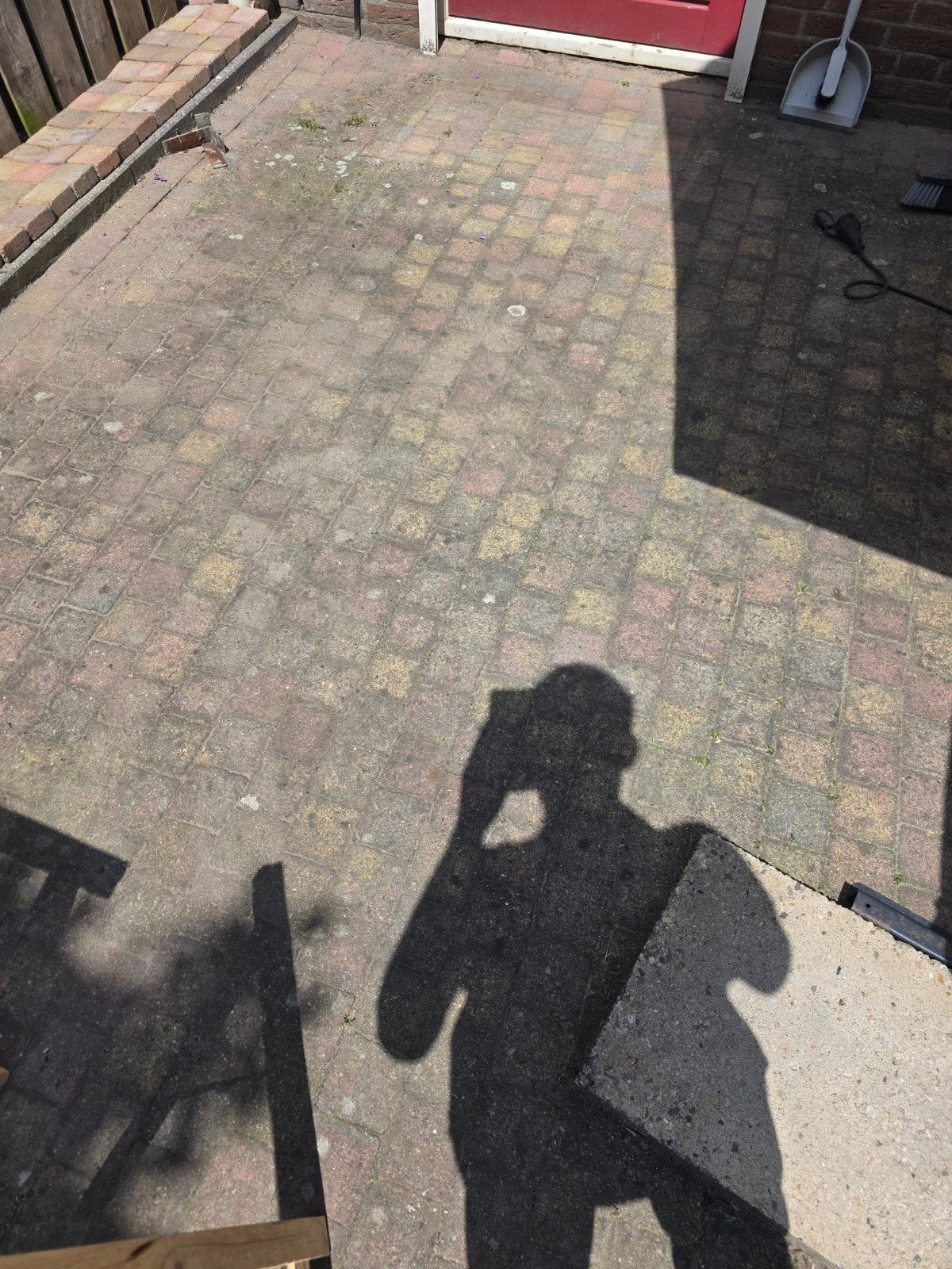 Trommelstenen, Tuin en Terras, Tegels en Klinkers, Ophalen, Gebruikt, Overige typen, Minder dan 5 m²