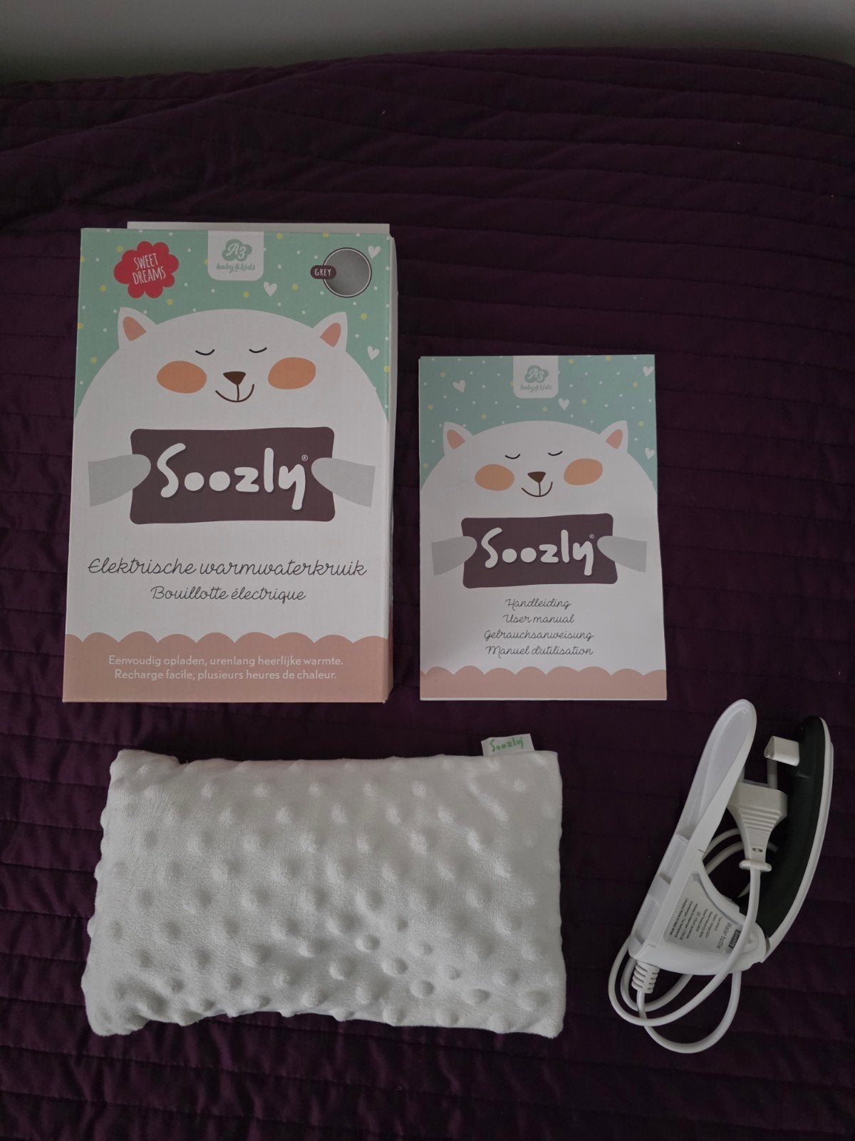 Soozly Elektrische Warmwaterkruik, Ophalen of Verzenden, Gebruikt