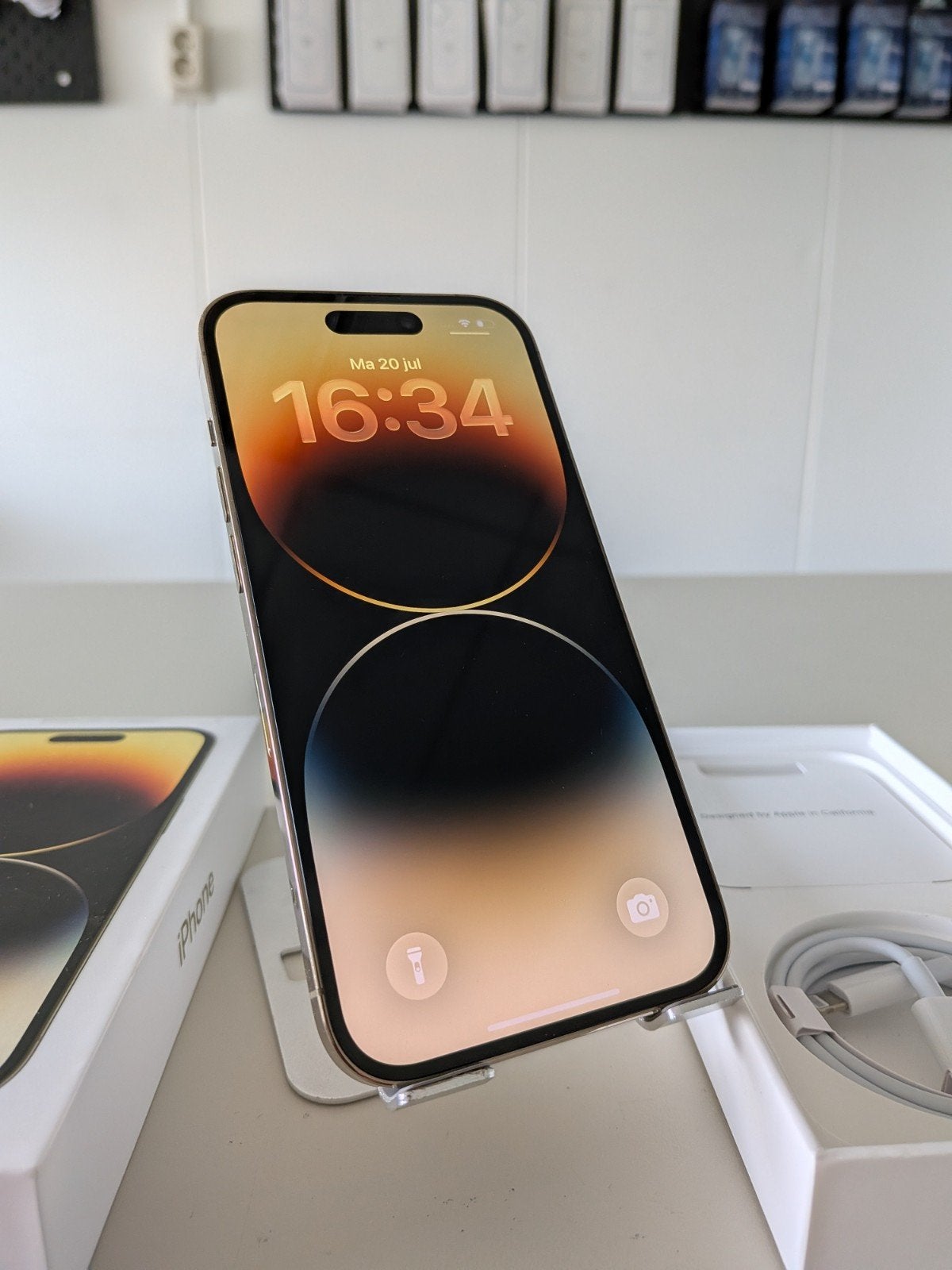 iPhone 14 Pro 100% (inruil mogelijk), Telecommunicatie, Mobiele telefoons | Apple iPhone, Zo goed als nieuw, 128 GB, Zonder abonnement