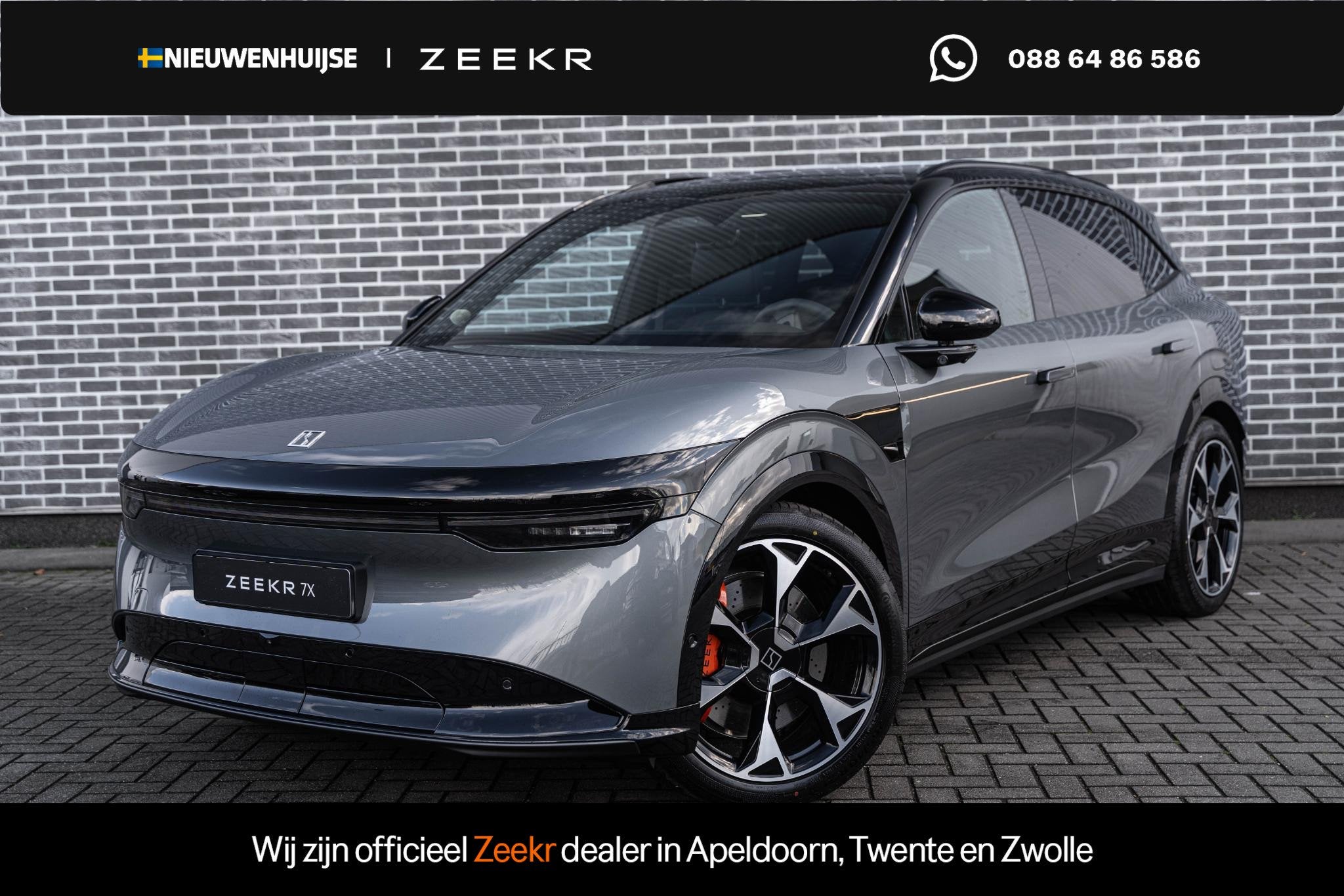 ZEEKR 7X Privilege AWD 100 kWh | 545km Actieradius | Stoel e, Auto's, Automaat, Stof, 7X, 2435 kg