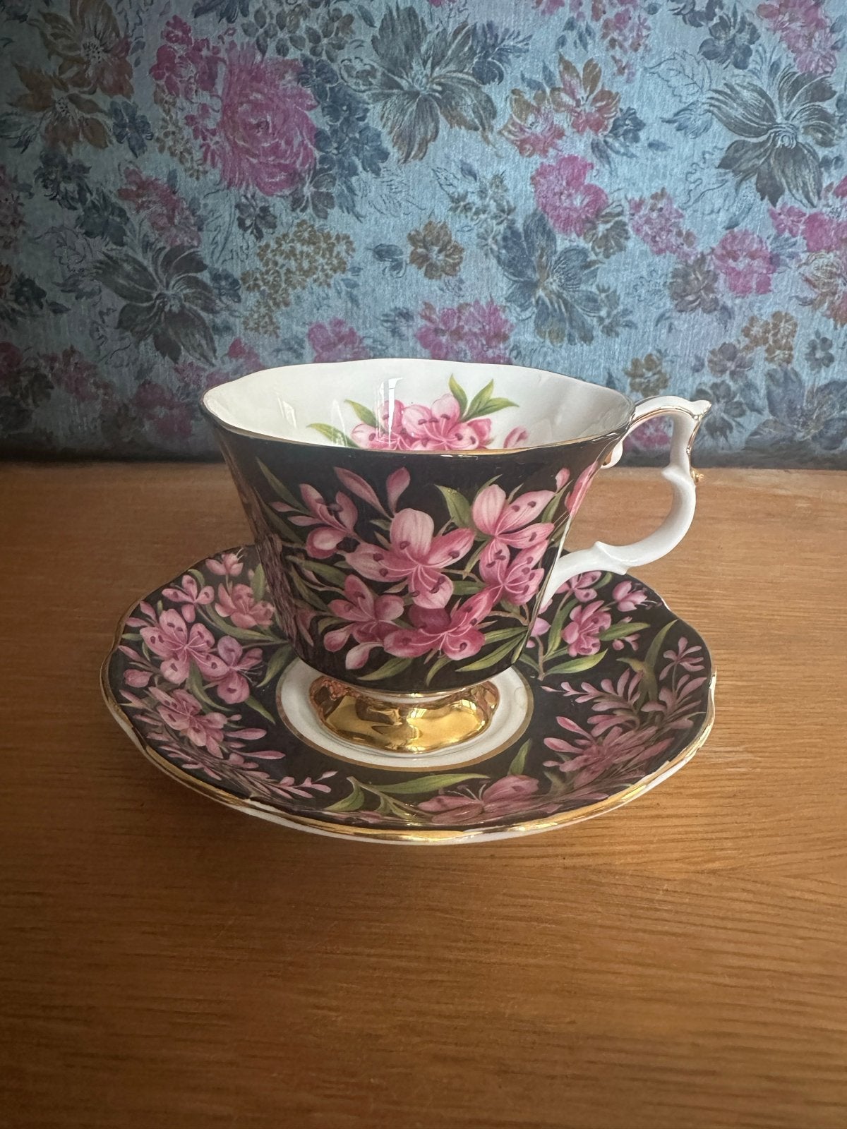 Royal Albert Provincial Flowers Fireweed Kop en Schotel, Ophalen of Verzenden