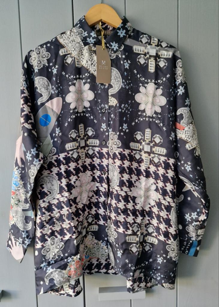 Nieuwe Mucho Gusto blouse - oversized - maat S, Overige kleuren, Verzenden, Nieuw, Mucho Gusto