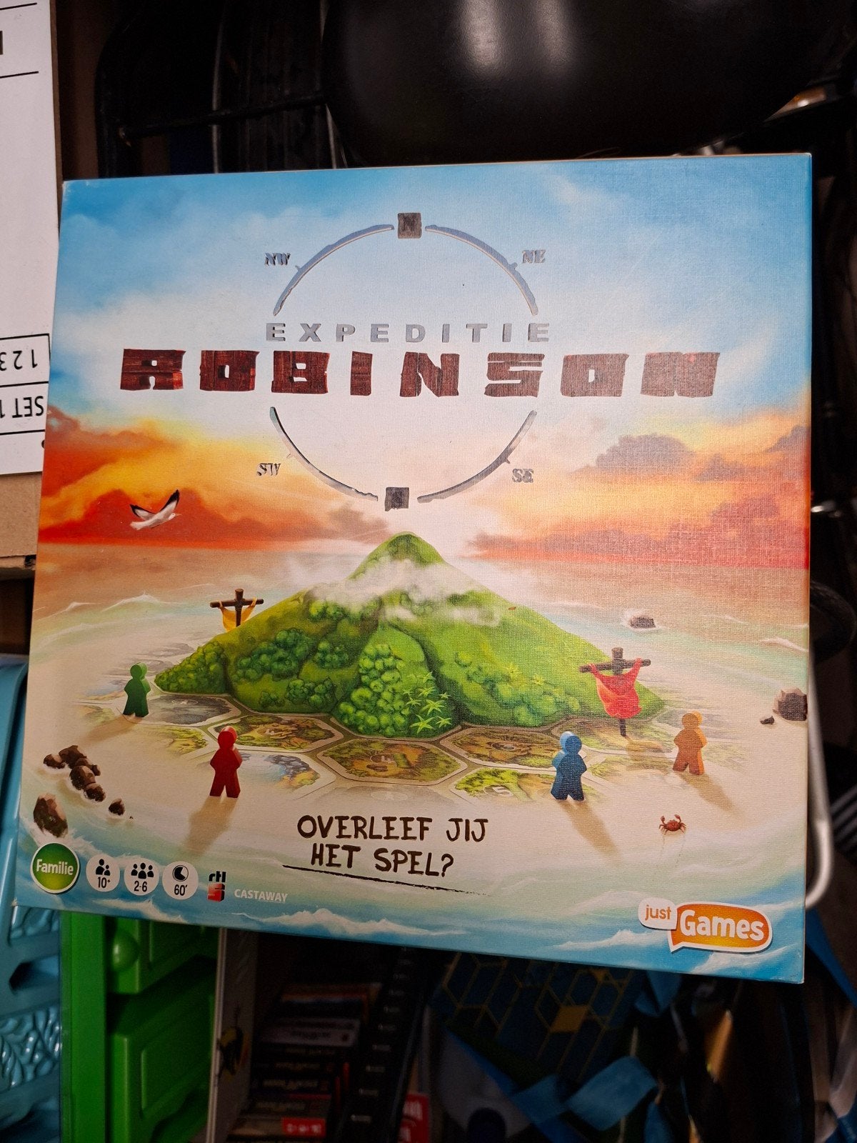 Expeditie Robinson Bordspel, Hobby en Vrije tijd, Gezelschapsspellen | Bordspellen, Vijf spelers of meer, Ophalen of Verzenden