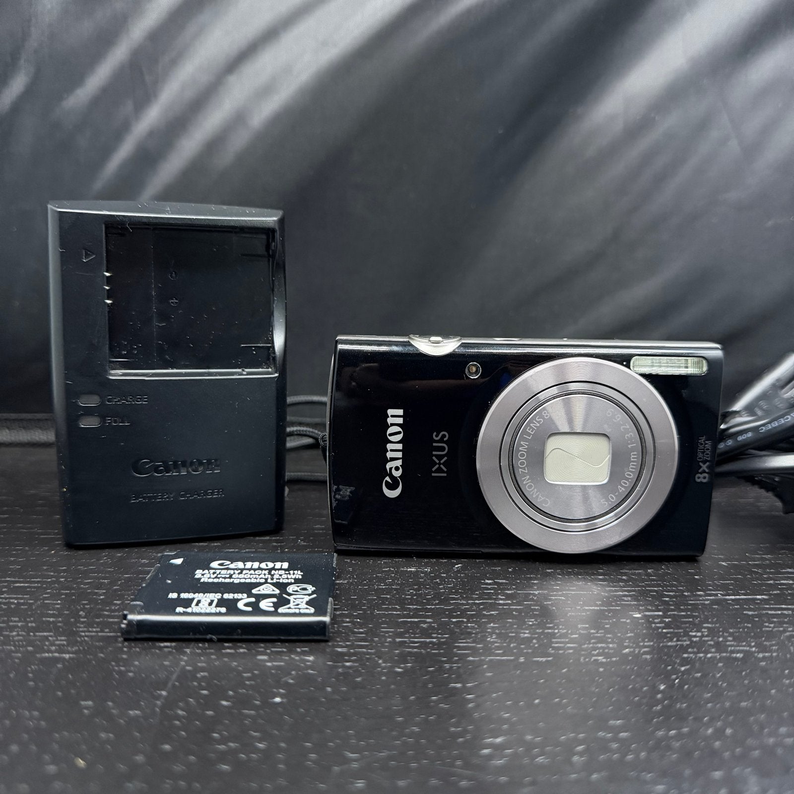 Canon IXUS 185 Compactcamera - Zwart, Zo goed als nieuw, Ingebouwde flitser, S, Canon, Ophalen of Verzenden
