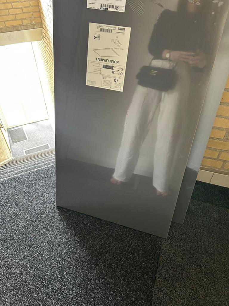 IKEA Komplement Plank - Donkergrijs, Huis en Inrichting, Kasten | Kledingkasten, Nieuw, Minder dan 100 cm, 25 tot 50 cm, Overige materialen