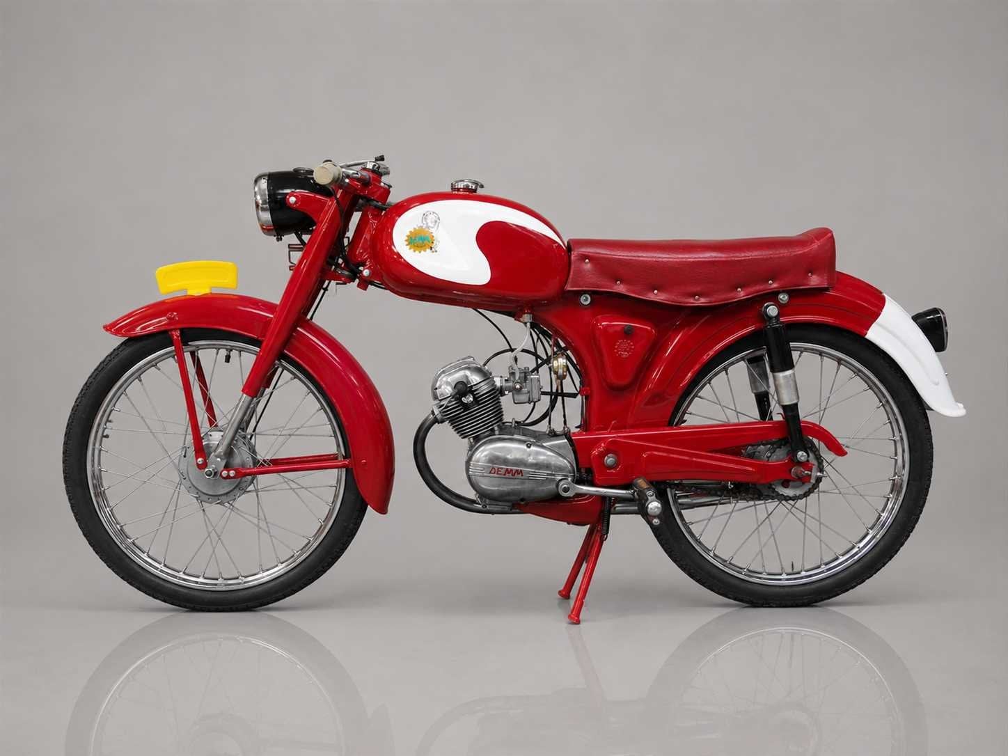 1958 Demm 50cc 4-Stroke | Italian Classic Moped, Overige merken, Overige carrosserieën, Overige brandstoffen, Bedrijf