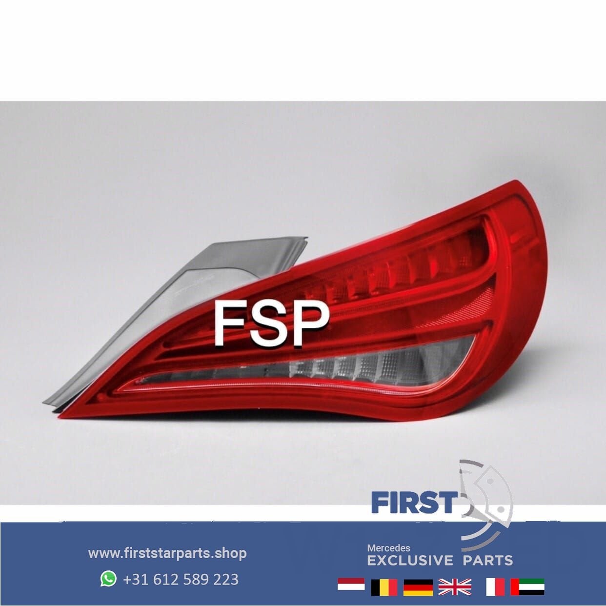 W117 C117 X117 CLA LED ACHTERLICHT PRE-FACELIFT RECHTS origi, -, -, -