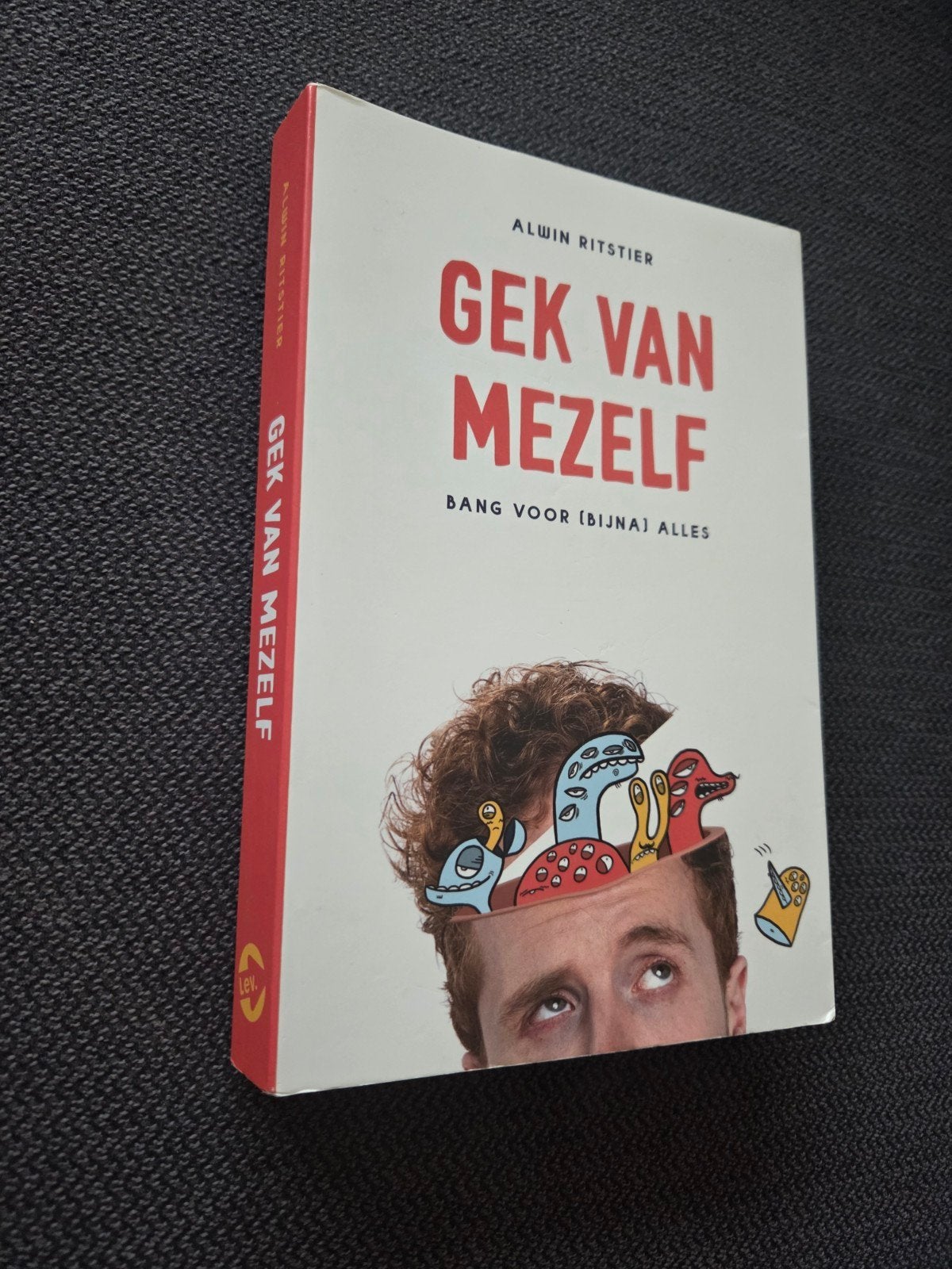 Gek van mezelf - Alwin Ritstier (Boek), Ophalen of Verzenden, Gelezen, Alwin Ritstier